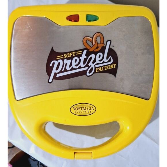 Nostalgia Electrics Stainless Steal 2-in-1 Electric Soft Pretzel Factory Tested - Picture 9 of 9